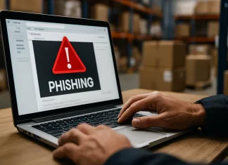 ¿Puede un simple correo electrónico desencadenar algunos de los ciberataques más graves de la historia de la movilidad? Imagen de una persona abriendo un mail con phishing