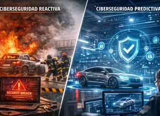 ¿Qué significa que la ciberseguridad -también en los vehículos- sea ‘predictiva’ en lugar de ‘reactiva’? Imagen dos enfoques sobre la ciberseguridad