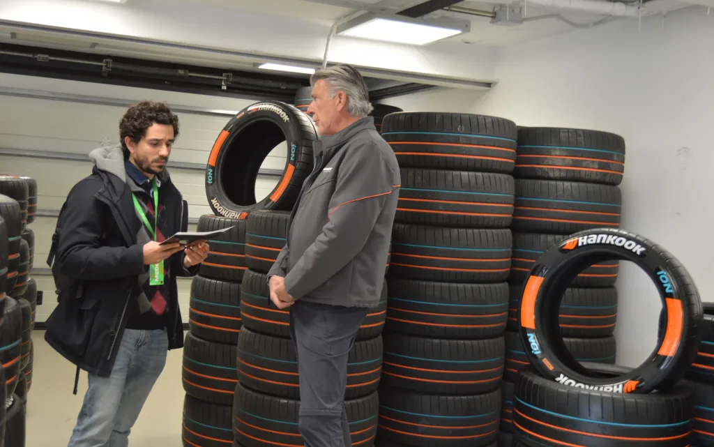 Sergio Álvarez Manfred Sandbichler Hankook box