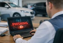 Phishing: Qué es, qué supone y cómo puede afectar al sector de la movilidad en Chile Imagen del trabajador de un concesionario