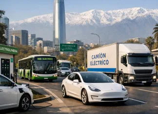 ¿Ha cambiado Chile los planes de la electrificación de su movilidad para 2030? Imagen que refleja la movilidad eléctrica en Chile