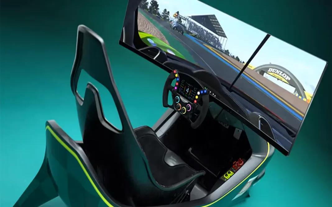 simulador aston martin