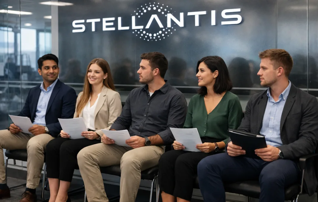 Candidatos a una entrevista de trabajo en Stellantis