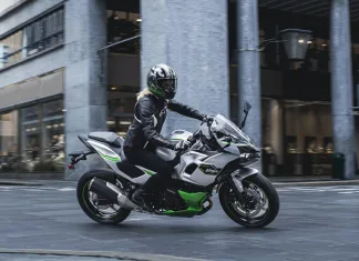 Kawasaki demuestra que también pueden existir motos con tecnología híbrida Imagen nueva Kawasaki Z7 Hybrid 2026