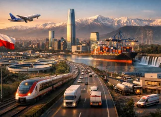 La ANCI redefine qué servicios del país -incluido el transporte- son realmente vitales para el país y e papel que juega la ciberseguridad Imagen de sectores críticos para la ciberseguridad en Chile