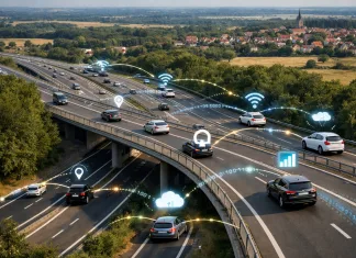 ¿Qué consejos seguir para ‘cuidar’ los datos de los vehículos conectados? Esto opinan nuestros vecinos Imagen de vehículos circulando por Francia y generando datos