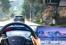 Así quiere evitar China que la conducción autónoma “se estrelle” BYD God's eye interior