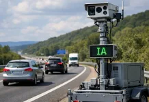 ¿Y si las cámaras de tráfico con IA que se utilizan en Cataluña pudiera ser ciberatacadas -y cómo evitarlo-? Imagen de una cámara de tráfico dotada de IA