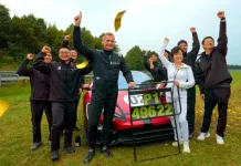 ¿Hasta dónde puede llegar un eléctrico? Estos son sus récords YangWang U9 Xtreme frontal equipo BYD record