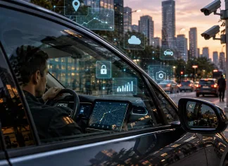 Una comisión de ética de este país ha lanzado un informe para advertir de los retos del coche conectado Interior vehículo conectado